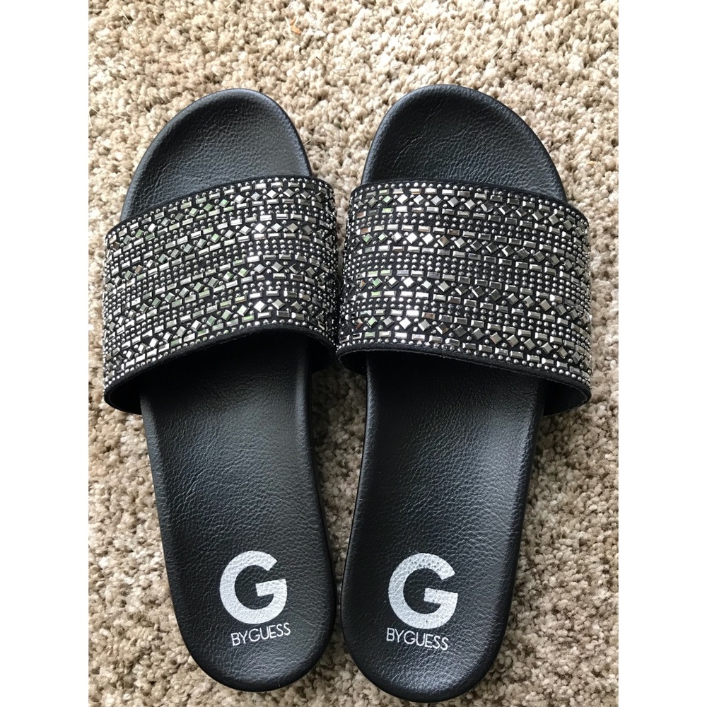 SPARKLE RHINESTONE SLIDES
